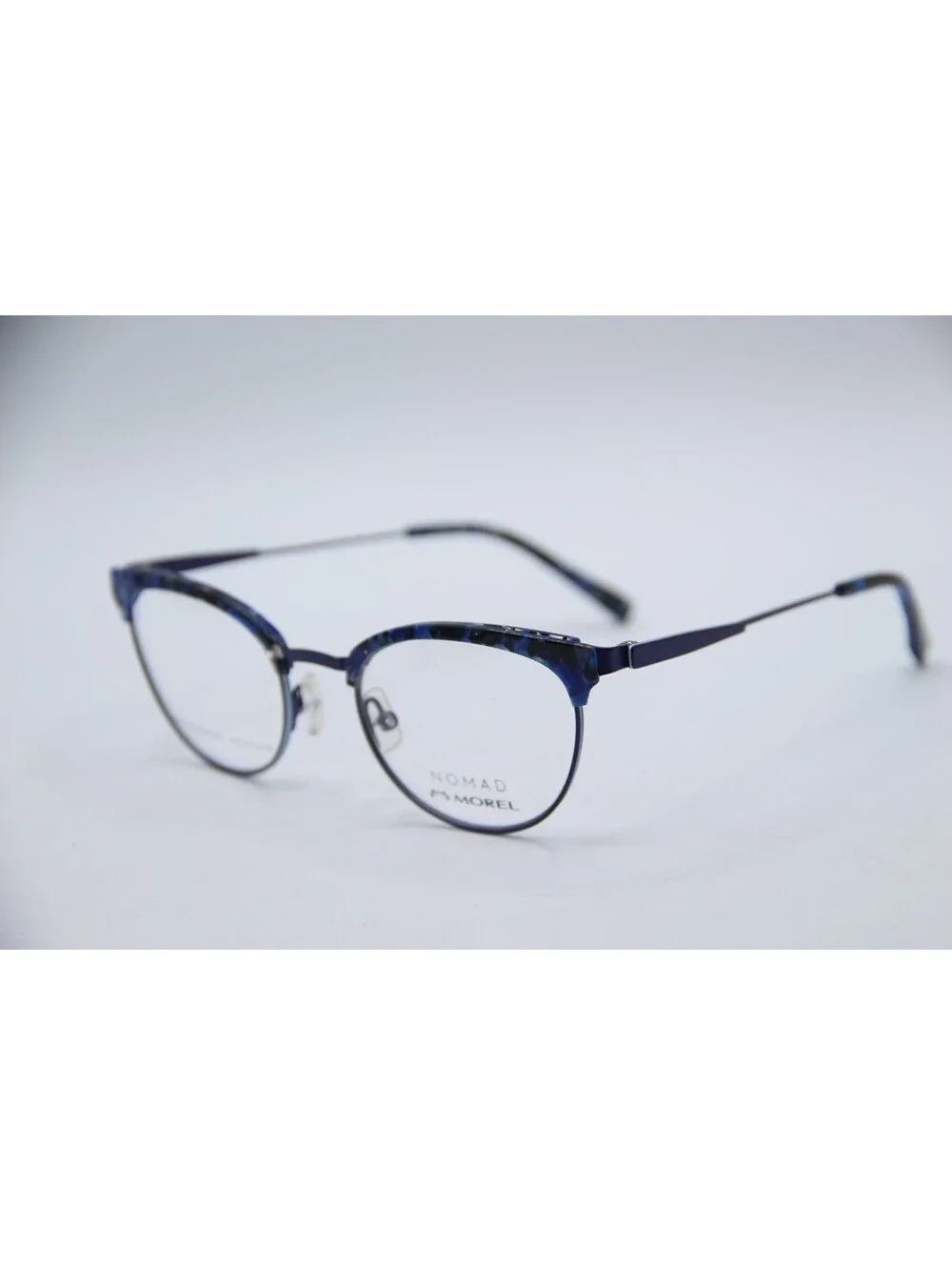 Morel 40102N Bb03 Blue Black Authentic Eyeglasses 49-19-135